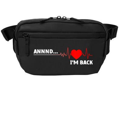 Cool Open Heart Surgery Heart Attack Survivor Crossbody Pack