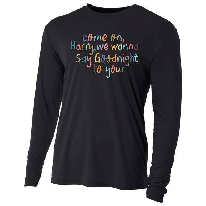 Come On, Harry, We Wanna Say Goodnight To You! As It Was Cooling Performance Long Sleeve Crew