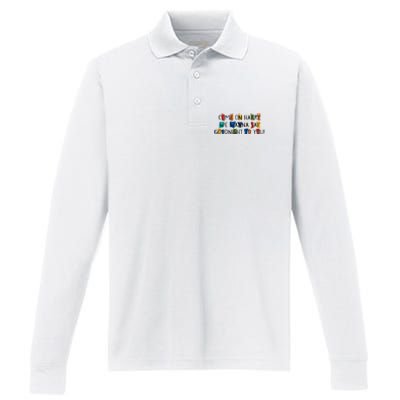 Come On Harry We Wanna Say Goodnight To You Performance Long Sleeve Polo