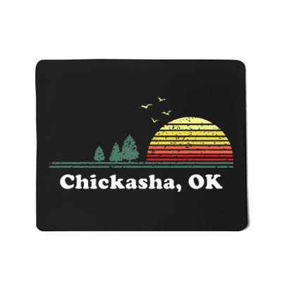 Chickasha Oklahoma Home Souvenir Print Mousepad