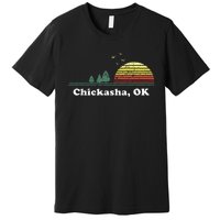 Chickasha Oklahoma Home Souvenir Print Premium T-Shirt