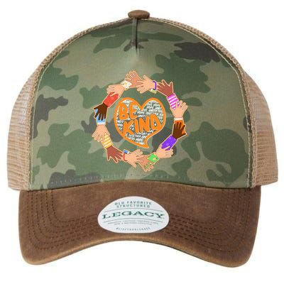 Circle Of Hands Be Kind Legacy Tie Dye Trucker Hat