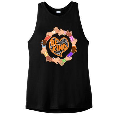 Circle Of Hands Be Kind Ladies PosiCharge Tri-Blend Wicking Tank