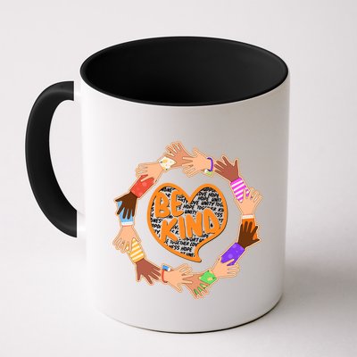Circle Of Hands Be Kind Mug