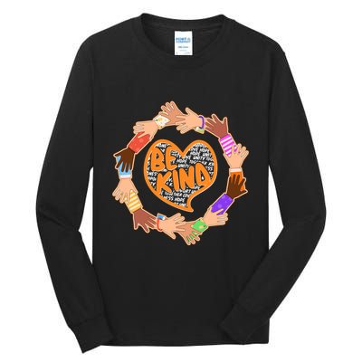 Circle Of Hands Be Kind Tall Long Sleeve T-Shirt
