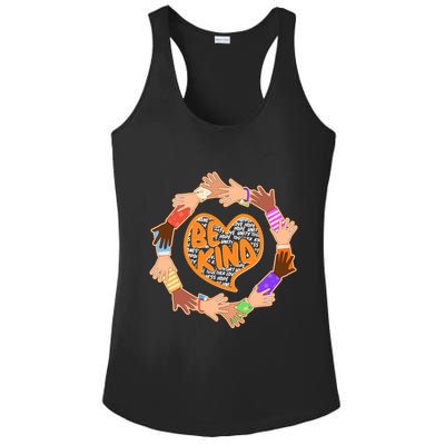 Circle Of Hands Be Kind Ladies PosiCharge Competitor Racerback Tank
