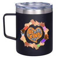 Circle Of Hands Be Kind 12oz Stainless Steel Coffee Mug