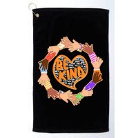 Circle Of Hands Be Kind Golf Towel