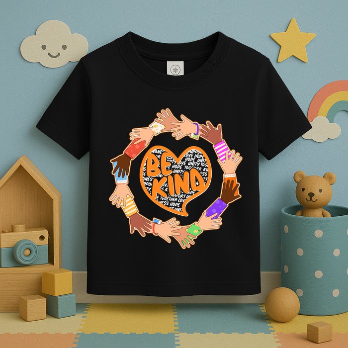 Circle Of Hands Be Kind Toddler T-Shirt
