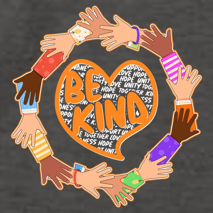 Circle Of Hands Be Kind Vector Backpack