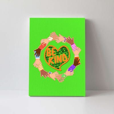 Circle Of Hands Be Kind Canvas