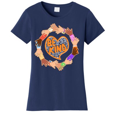 Circle Of Hands Be Kind Women's T-Shirt