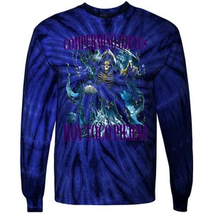 Compermiso Ojetes Hoy Toco Pierna Calacas Chidas Gym Tie-Dye Long Sleeve Shirt