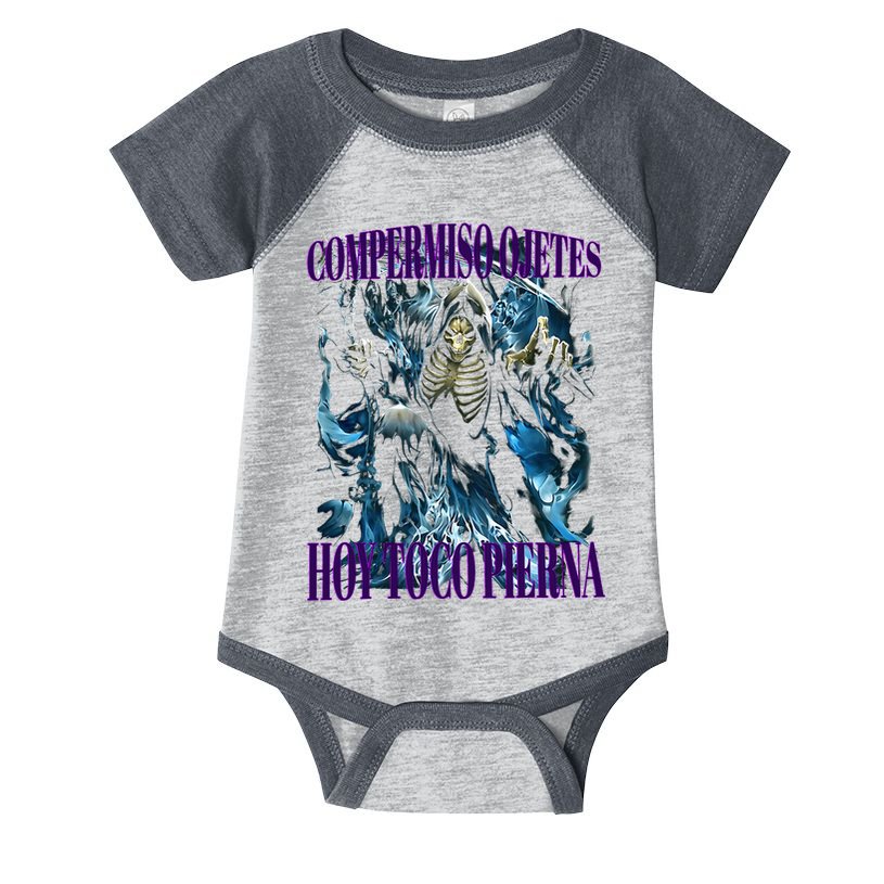 Compermiso Ojetes Hoy Toco Pierna Calacas Chidas Gym Infant Baby Jersey Bodysuit