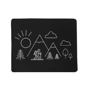 Camping Outdoor Hiking Apparel Outdoor Camping Hiking Mousepad