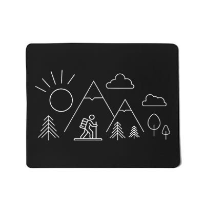 Camping Outdoor Hiking Apparel Outdoor Camping Hiking Mousepad