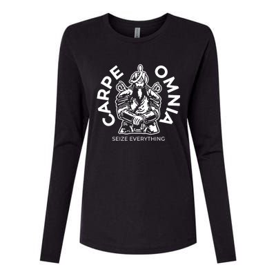 Carpe Omnia Hari Singh Nalwa Womens Cotton Relaxed Long Sleeve T-Shirt