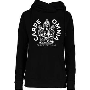 Carpe Omnia Hari Singh Nalwa Womens Funnel Neck Pullover Hood