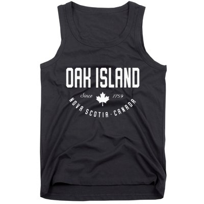 Ca Oak Island N.O.V.A Scotia Canadian Maple Leaf Tank Top