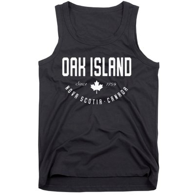 Ca Oak Island N.O.V.A Scotia Canadian Maple Leaf Tank Top