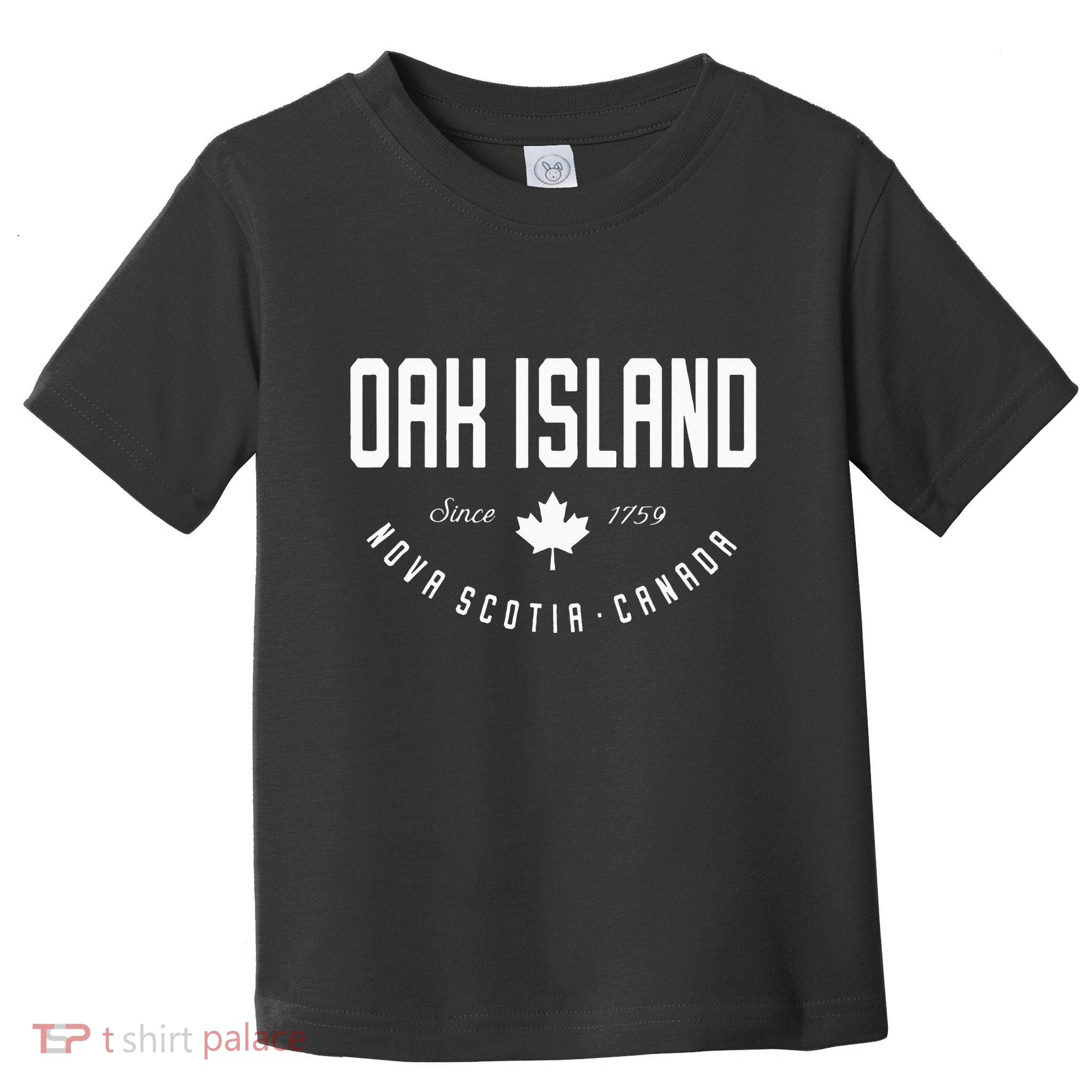 Ca Oak Island N.O.V.A Scotia Canadian Maple Leaf Toddler T-Shirt