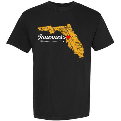 City Of Inverness FLORIDA FL Merch Souvenir Garment-Dyed Heavyweight T-Shirt