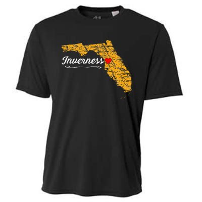 City Of Inverness FLORIDA FL Merch Souvenir Cooling Performance Crew T-Shirt