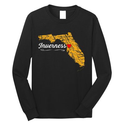 City Of Inverness FLORIDA FL Merch Souvenir Long Sleeve Shirt