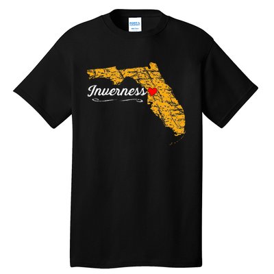 City Of Inverness FLORIDA FL Merch Souvenir Tall T-Shirt