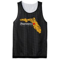 City Of Inverness FLORIDA FL Merch Souvenir Mesh Reversible Basketball Jersey Tank