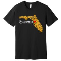 City Of Inverness FLORIDA FL Merch Souvenir Premium T-Shirt