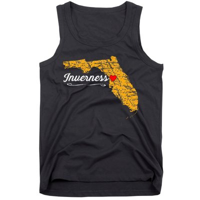 City Of Inverness FLORIDA FL Merch Souvenir Tank Top