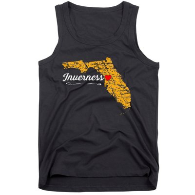 City Of Inverness FLORIDA FL Merch Souvenir Tank Top