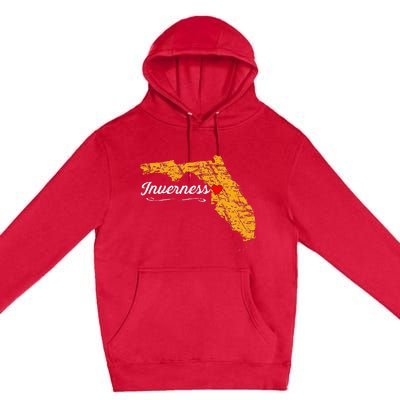 City Of Inverness FLORIDA FL Merch Souvenir Premium Pullover Hoodie