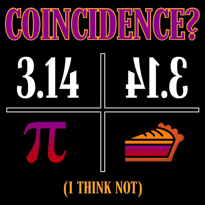 Coincidence I Think Not Pi Day Funny Pie Style  Impact Tech Backpack
