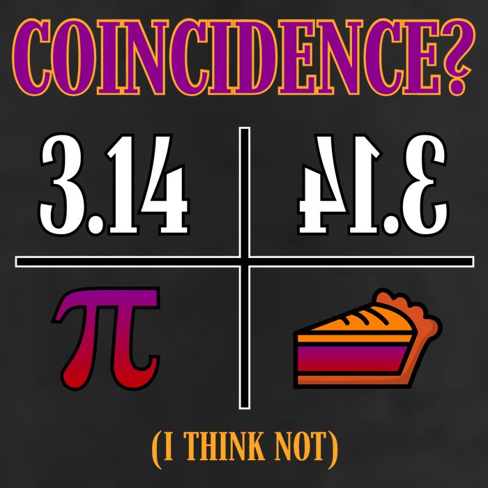 Coincidence I Think Not Pi Day Funny Pie Style  Adult Drive Performance Visor