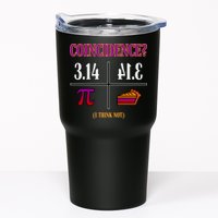 Coincidence I Think Not Pi Day Funny Pie Style  Tumbler