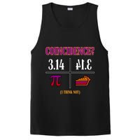 Coincidence I Think Not Pi Day Funny Pie Style  PosiCharge Competitor Tank