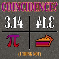 Coincidence I Think Not Pi Day Funny Pie Style  Cotton Canvas Backpack