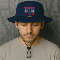 Coincidence I Think Not Pi Day Funny Pie Style  Bucket Hat