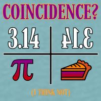 Coincidence I Think Not Pi Day Funny Pie Style  Sueded Cloud Jersey T-Shirt