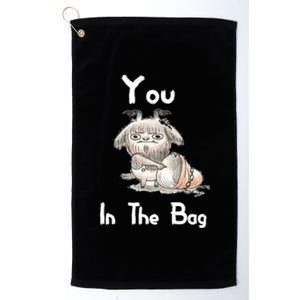 Copy Of Krampus You In The Bag Essential Platinum Collection Golf Towel