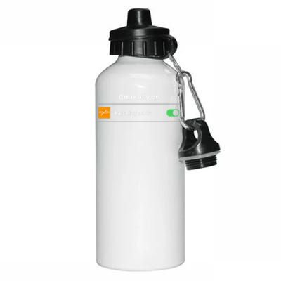 Currently On Kayaking Mode Kayak Boating Gift Aluminum Water Bottle