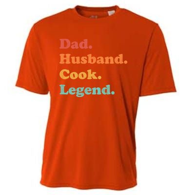 Cook Or Line Cook For Dad Or Husband For Fathers Day Cute Gift Cooling Performance Crew T-Shirt