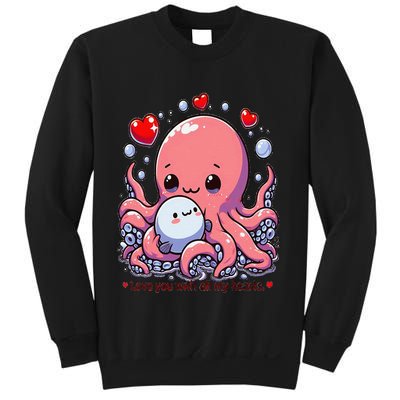 Cute Octopus Love You With All My Hearts Sweatshirt