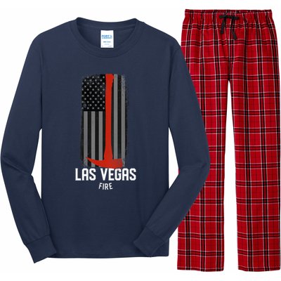 City of Las Vegas Fire Rescue Nevada Firefighter Long Sleeve Pajama Set