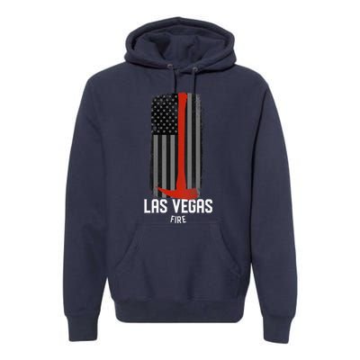 City of Las Vegas Fire Rescue Nevada Firefighter Premium Hoodie