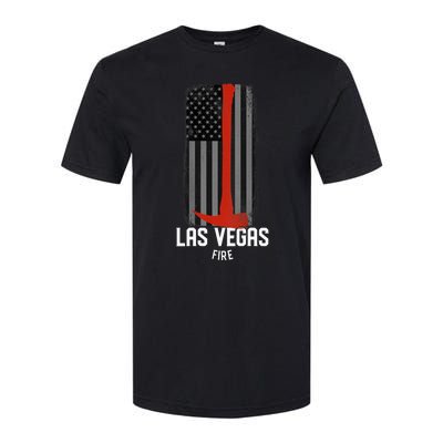 City of Las Vegas Fire Rescue Nevada Firefighter Softstyle® CVC T-Shirt