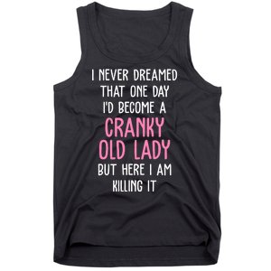 Cranky Old Lady Funny Tank Top