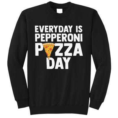 Circle of Life Funny Pizza Lover Gift Pepperoni Lovers Sweatshirt